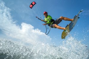 Kite Surfing and outdoor leisure activities webbing and straps applications